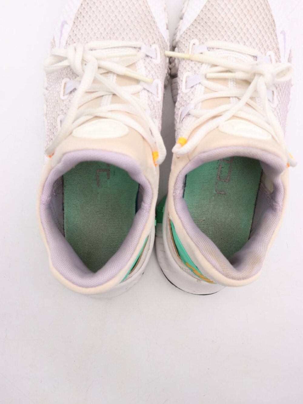 Nike Free Metcon 4 Women's 8 Running Athletic White Green Glow Sneaker CZ0596-13 - Picture 10 of 10